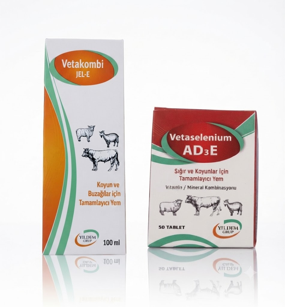 Vetakombi Jel-E (100 ml) & Vetaselenium AD3E (50 Tablet) Kombinasyon Seti